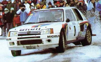 205 T16 Evolution (Monte-Carlo 1985)