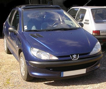 Peugeot 206 (avant)