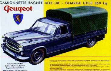 403 bâchée (pick-up)